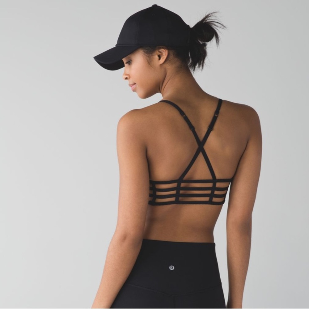 Lululemon Hot Spell Bra in Black